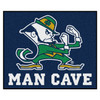 59.5" x 71" Notre Dame Fighting Irish Logo Man Cave Tailgater Rectangle Mat