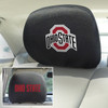 Ohio State University Car Headrest Cover, Set of 2