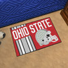 19" x 30" Ohio State University Uniform Red Rectangle Starter Mat
