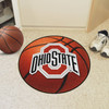 27" Ohio State University Basketball Style Round Mat