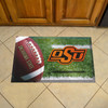 19" x 30" Oklahoma State University Rectangle Scraper Mat - "OSU" Logo