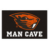 59.5" x 94.5" Oregon State University Man Cave Black Rectangle Ulti Mat