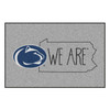 19" x 30" Penn State Southern Style Gray Rectangle Starter Mat