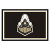 5' x 8' Purdue University Black Rectangle Rug