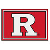 5' x 8' Rutgers University Red Rectangle Rug