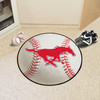 27" Southern Methodist University Baseball Style Round Mat