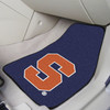 Syracuse University Block S Logo Carpet Car Mat, Set of 2