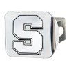 Syracuse University Hitch Cover - Chrome on Chrome