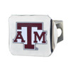 Texas A&M University Color Hitch Cover - Chrome