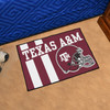 19" x 30" Texas A&M University Uniform Maroon Rectangle Starter Mat