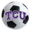 27" Texas Christian University Soccer Ball Round Mat