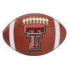 20.5" x 32.5" Texas Tech University Football Shape Mat