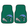 Tulane University Green Carpet Car Mat, Set of 2