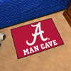 19" x 30" University of Alabama Man Cave Starter Red Rectangle Mat