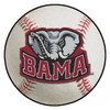 27" University of Alabama Elephant Logo Baseball Style Round Mat