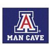 33.75" x 42.5" University of Arizona Man Cave All-Star Blue Rectangle Mat