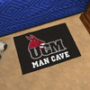 19" x 30" University of Central Missouri Man Cave Starter Black Rectangle Mat