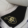 University of Colorado Black Carpet Car Mat, Set of 2