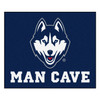 59.5" x 71" University of Connecticut Man Cave Tailgater Navy Blue Rectangle Mat