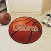 27" University of Florida Orange Basketball Style Round Mat