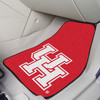 University of Houston Red Carpet Car Mat, Set of 2