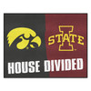 33.75" x 42.5" Iowa / Iowa State House Divided Rectangle Mat