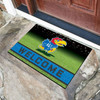 18" x 30" University of Kansas Crumb Rubber Door Mat