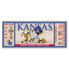 30" x 72" University of Kansas Ticket Rectangle Runner Mat