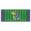 30" x 72" University of Kansas Football Field Rectangle Runner Mat