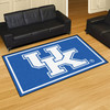 5' x 8' University of Kentucky UK Logo Blue Rectangle Rug