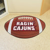 20.5" x 32.5" University of Louisiana-Lafayette Football Shape Mat