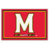 5' x 8' University of Maryland Red Rectangle Rug