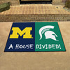 33.75" x 42.5" Michigan / Michigan State House Divided Rectangle Mat