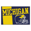 19" x 30" University of Michigan Uniform Blue Rectangle Starter Mat