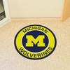 27" University of Michigan Roundel Round Mat