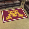 4' x 6' University of Minnesota Red Rectangle Rug