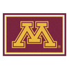 5' x 8' University of Minnesota Red Rectangle Rug