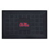 19.5" x 31.25" University of Mississippi (Ole Miss) Medallion Rectangle Door Mat