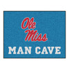 33.75" x 42.5" University of Mississippi (Ole Miss) Man Cave All-Star Rectangle Mat