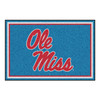 5' x 8' University of Mississippi (Ole Miss) Rectangle Rug