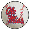 27" University of Mississippi (Ole Miss) Baseball Style Round Mat