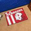 19" x 30" University of Nebraska Uniform Red Rectangle Starter Mat