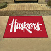 33.75" x 42.5" University of Nebraska Huskers Logo All Star Red Rectangle Mat