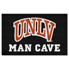 59.5" x 94.5" University of Nevada, Las Vegas (UNLV) Man Cave Black Rectangle Ulti Mat