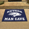 33.75" x 42.5" University of Nevada Man Cave All-Star Navy Blue Rectangle Mat
