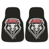 University of New Mexico Black Carpet Car Mat, Set of 2