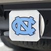 University of North Carolina Color Hitch Cover - Chrome