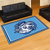 5' x 8' University of North Carolina Blue Rectangle Rug