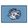 5' x 8' University of North Carolina Blue Rectangle Rug
