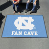 59.5" x 94.5" University of North Carolina Fan Cave Blue Ulti Mat